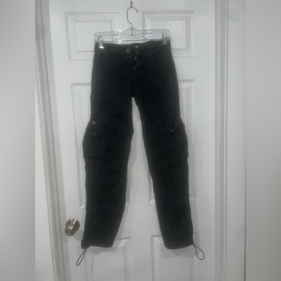Garage Black Cargo Pants - Picture 2 of 3